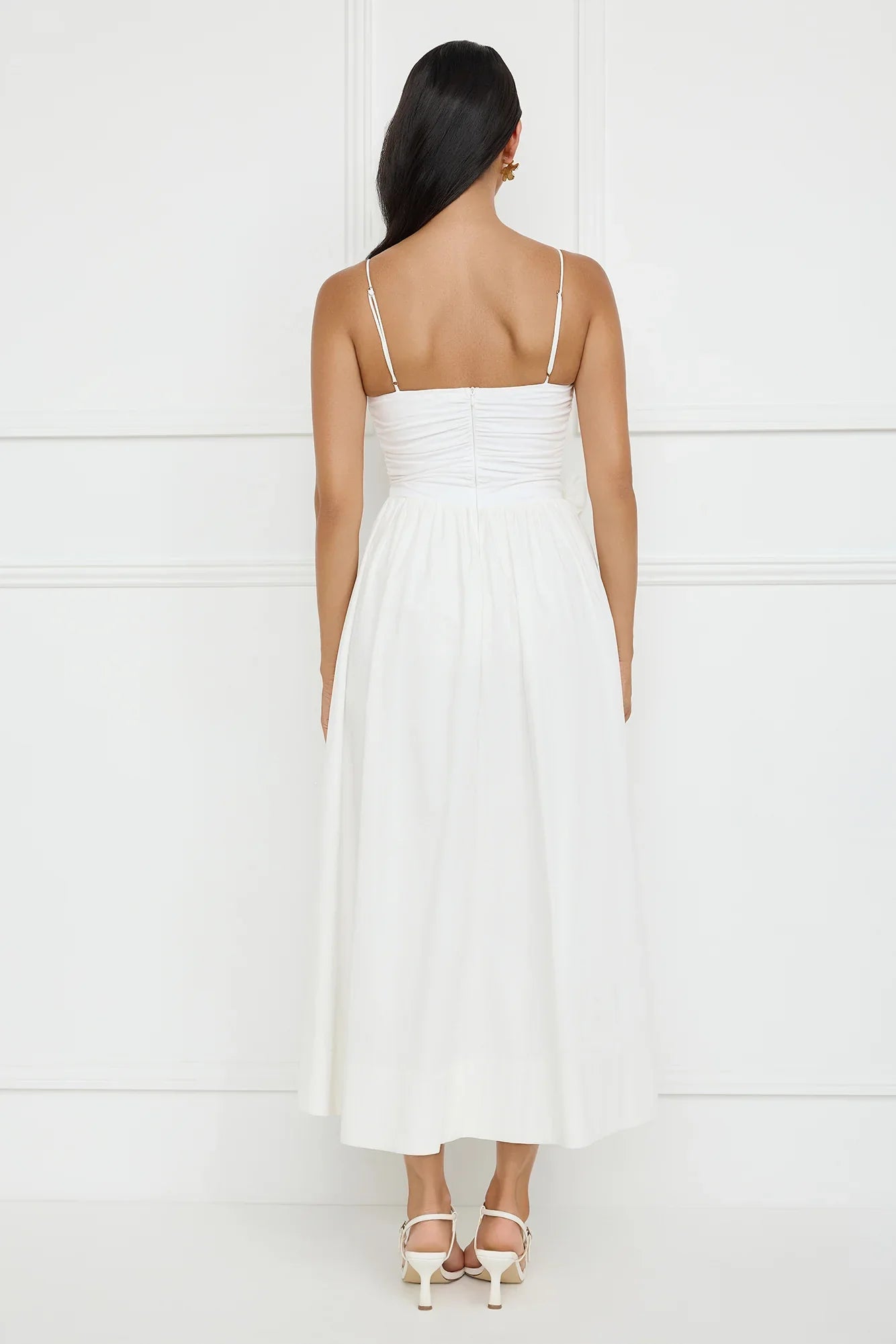 Trendsetter's Way Maxi Dress White